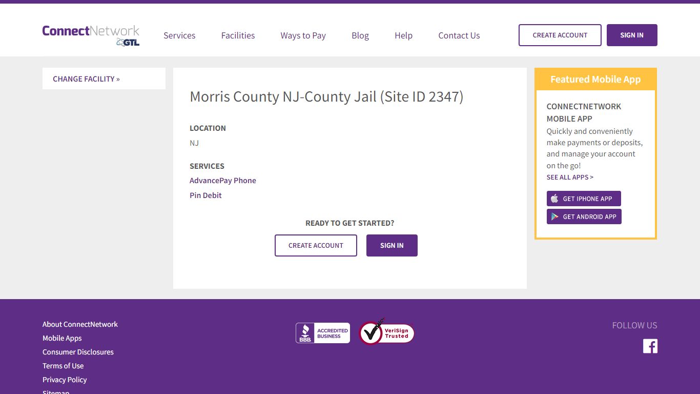 Morris County NJ-County Jail | ConnectNetwork
